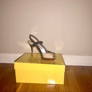 Mark Fisher peep toe heels
